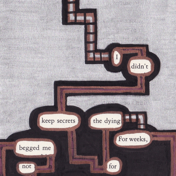 Paintmarkers, ink pens and markers used to cover up unwanted text on a page in a printed fiction book